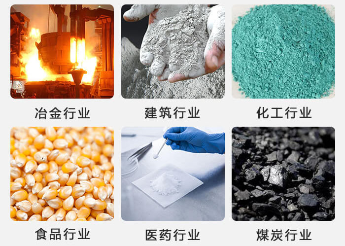 不銹鋼振動篩主要應用于冶金，建筑，化工，食品等行業中。