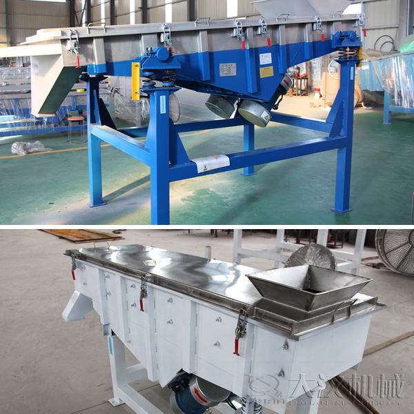 根據(jù)不同的使用要求，直線振動篩有多種篩分層級可以選擇。